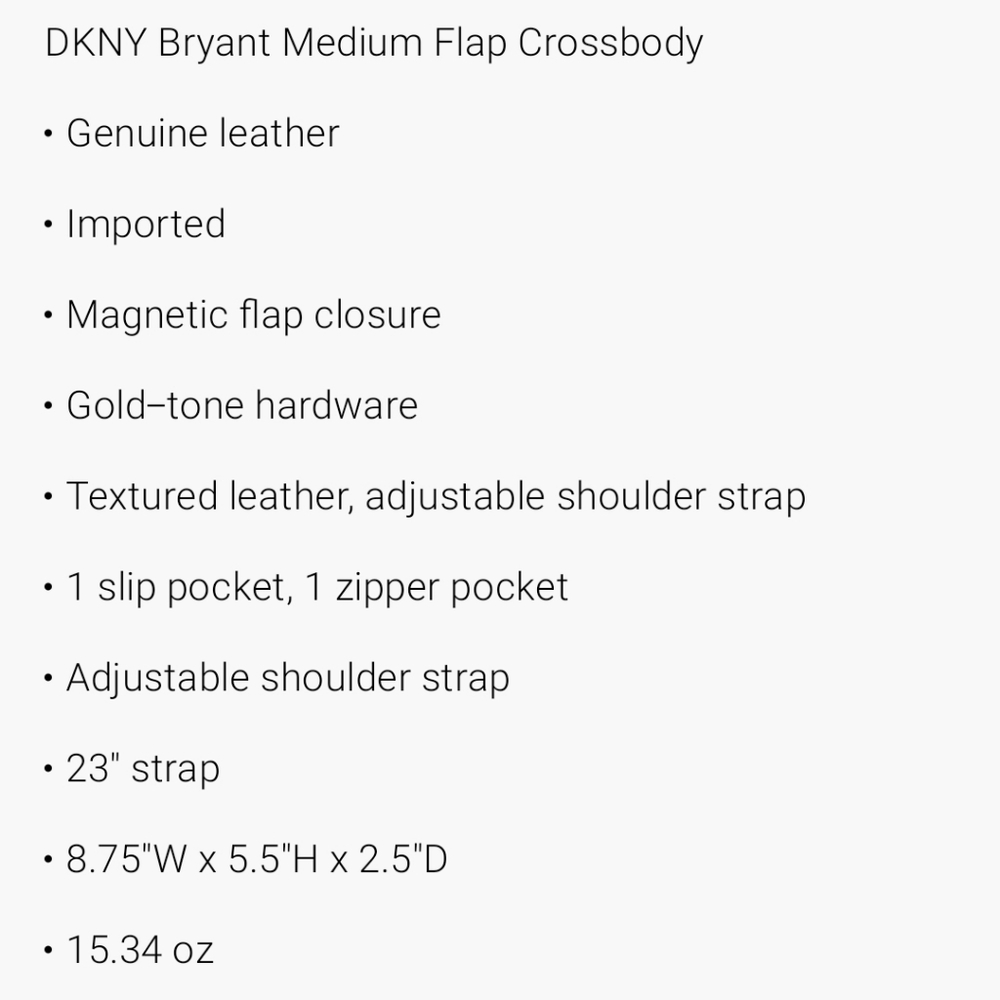 DKNY Bryant Crossbody ROYAL BLUE - Picture 9 of 9